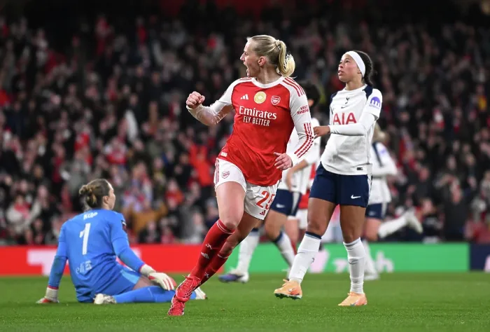 Framed Print : Arsenal v Tottenham Hotspur - Barclays Women's Super League Arsenal v Tottenham Hotspur - Barclays Women's Super League