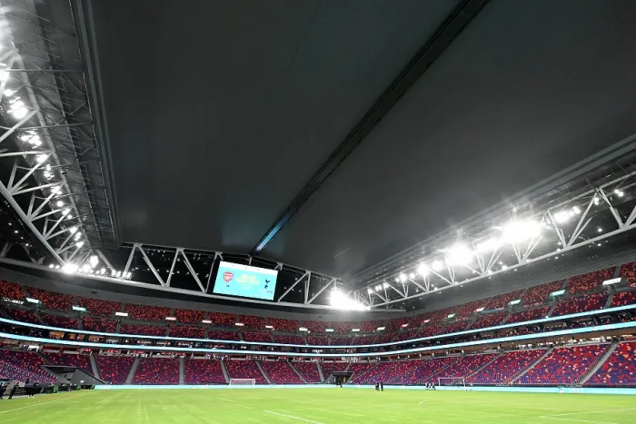 Framed Print : Arsenal v Tottenham Hotspur: Pre-Season Friendly
