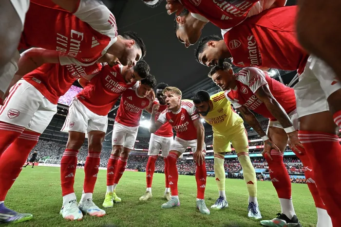 Framed Print : Arsenal v Tottenham Hotspur: Pre-Season Friendly Framed Print : Arsenal v Tottenham Hotspur: Pre-Season Friendly