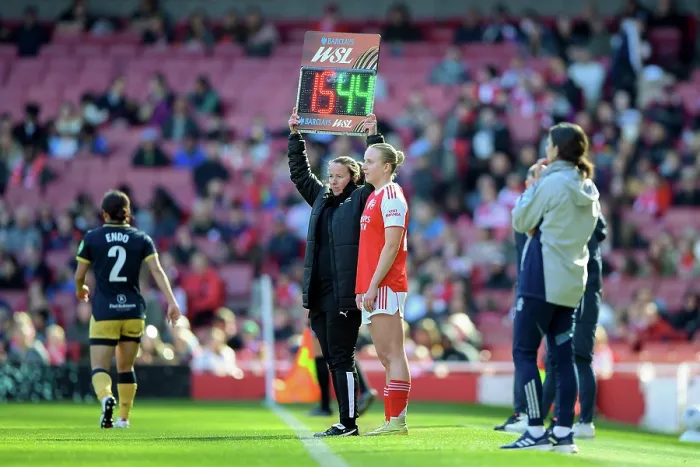 Framed Print : Arsenal v West Ham United - Barclays Women's Super League Arsenal v West Ham United - Barclays Women's Super League