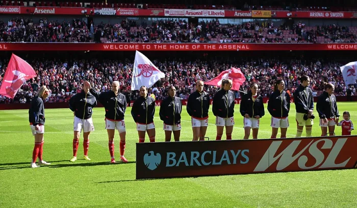 Framed Print : Arsenal v West Ham United - Barclays Women's Super League Arsenal v West Ham United - Barclays Women's Super League