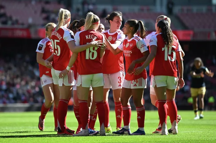 Framed Print : Arsenal v West Ham United - Barclays Women's Super League Arsenal v West Ham United - Barclays Women's Super League