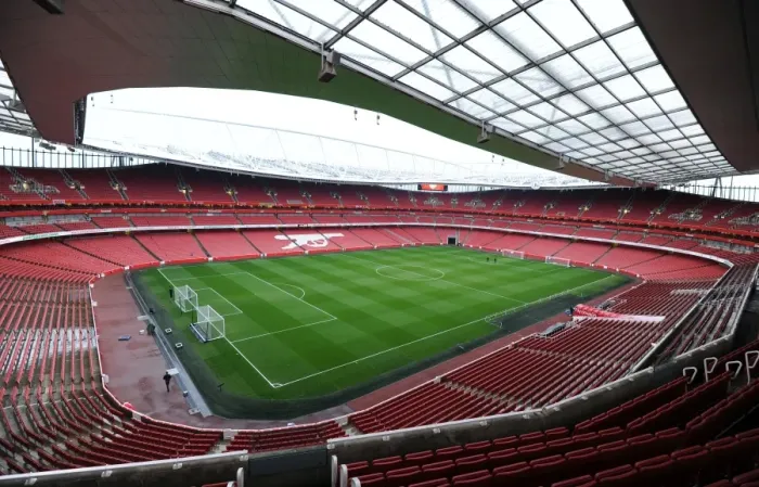 Framed Print : Arsenal Victory: Emirates Stadium - Arsenal 1:0 Stoke City, Barclays Premier League (February 23, 2011)