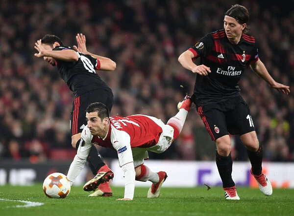 Arsenal vs AC Milan: Mkhitaryan Faces Off Against Calhanoglu and Montolivo in Europa League Clash