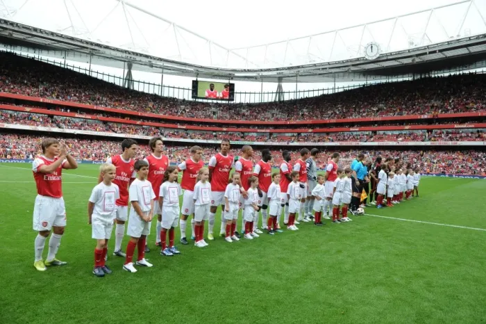 Framed Print : Arsenal vs. AC Milan Pre-Season Emirates Cup Showdown: 1:1 Team Line-Up, 31st July 2010 Framed Print : Arsenal vs. AC Milan Pre-Season Emirates Cup Showdown: 1:1 Team Line-Up, 31st July 2010
