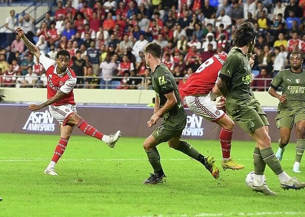 Arsenal vs AC Milan: Reiss Nelson Scores in Dubai Super Cup Showdown (2022-23)