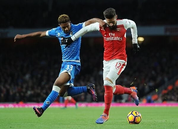 Arsenal vs AFC Bournemouth: Olivier Giroud Faces Off Against Jordan Ibe in Premier League Clash