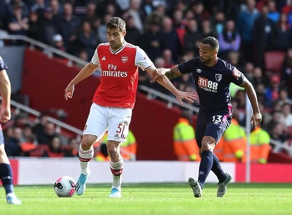 Arsenal vs. AFC Bournemouth: Sokratis Clashes with Callum Wilson in Premier League Showdown