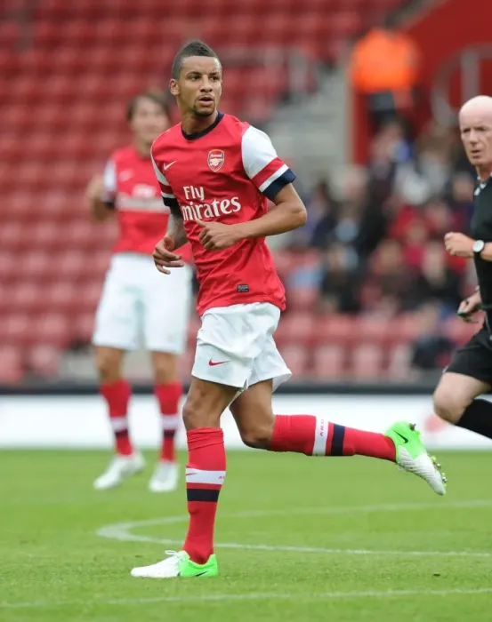 Framed Print : Arsenal vs. Anderlecht: Craig Eastmond in Pre-Season Action, 2012 Framed Print : Arsenal vs. Anderlecht: Craig Eastmond in Pre-Season Action, 2012