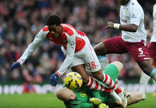 Arsenal vs Aston Villa: Akpom Wins Penalty in Premier League Clash