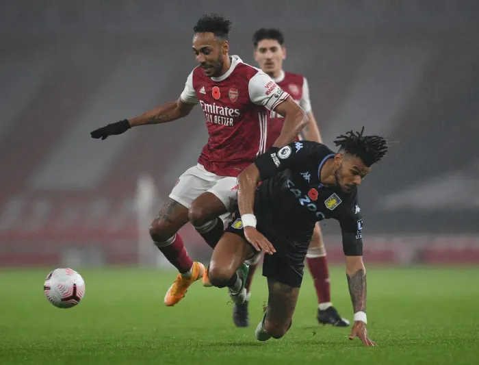 Framed Print : Arsenal vs Aston Villa: Aubameyang vs Mings - Premier League Clash at Emirates Stadium (November 2020) Framed Print : Arsenal vs Aston Villa: Aubameyang vs Mings - Premier League Clash at Emirates Stadium (November 2020)