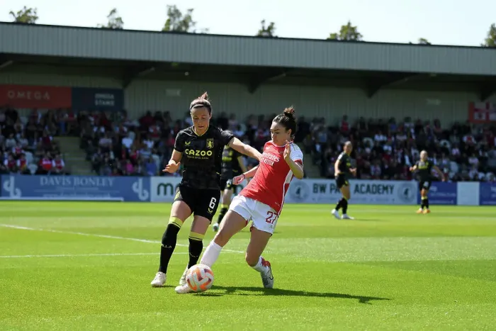 Framed Print : Arsenal vs. Aston Villa: A Battle for FA Women's Super League Dominance Framed Print : Arsenal vs. Aston Villa: A Battle for FA Women's Super League Dominance
