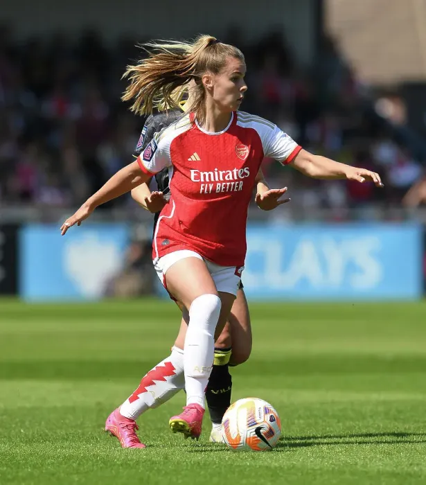 Framed Print : Arsenal vs. Aston Villa: FA Women's Super League Showdown at Meadow Park (2022-23)