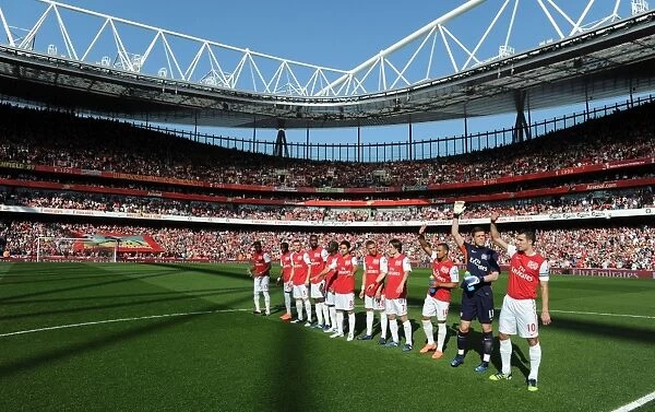 Arsenal vs Aston Villa: Premier League Showdown - Arsenal Team Line-up (2011-12)