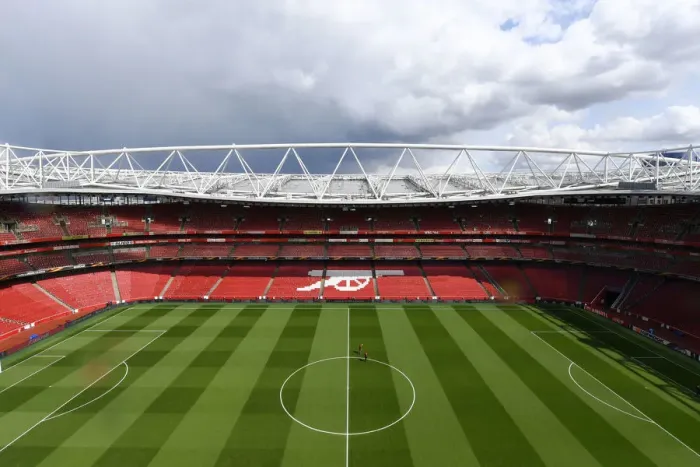 Framed Print : Arsenal vs Atletico Madrid: Europa League Semi-Final at Emirates Stadium, London