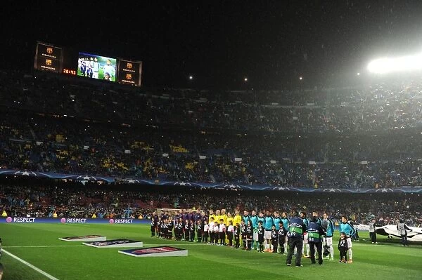 Arsenal vs. Barcelona: Champions League Showdown at Camp Nou (2015-16)