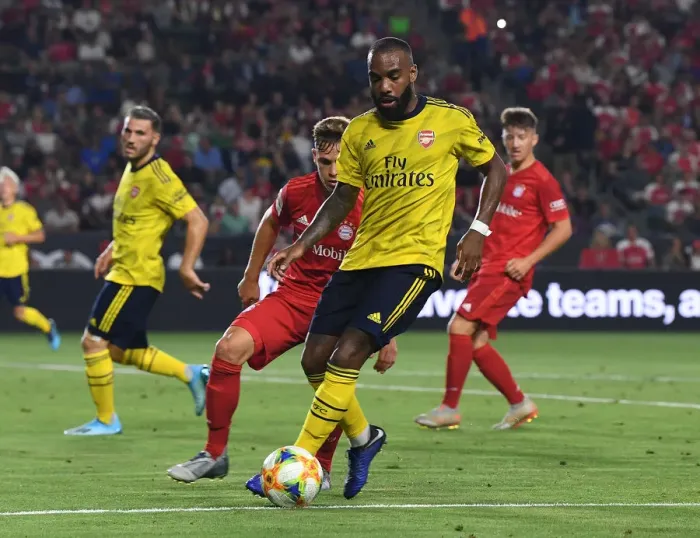 Framed Print : Arsenal vs. Bayern Munich: 2019 International Champions Cup Showdown Framed Print : Arsenal vs. Bayern Munich: 2019 International Champions Cup Showdown