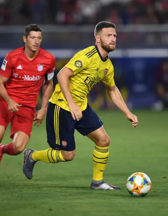 Framed Print : Arsenal vs Bayern Munich: International Champions Cup Clash in Los Angeles (2019)