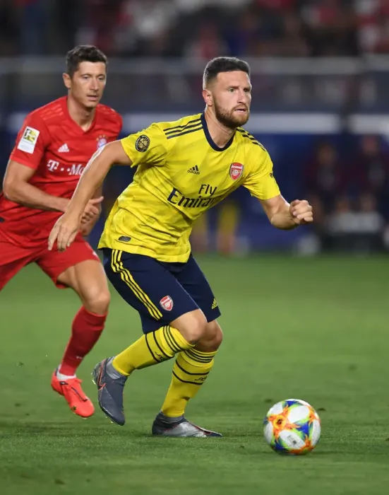 Framed Print : Arsenal vs Bayern Munich: International Champions Cup Clash in Los Angeles (2019-20) Framed Print : Arsenal vs Bayern Munich: International Champions Cup Clash in Los Angeles (2019-20)