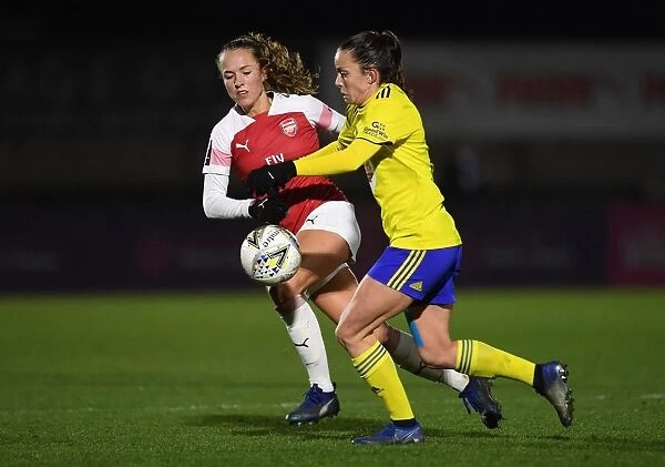 Arsenal vs Birmingham City Women: Lia Walti and Lucy Staniforth Clash in FA WSL Continental Tyres Cup Match