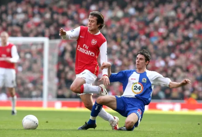 Framed Print : Arsenal vs. Blackburn Rovers: A Battle of Rosickys in the FA Cup 5th Round at Emirates Stadium (0:0) Framed Print : Arsenal vs. Blackburn Rovers: A Battle of Rosickys in the FA Cup 5th Round at Emirates Stadium (0:0)