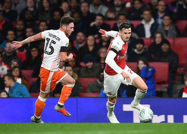 Arsenal vs. Blackpool: Clash between Jenkinson and Guy in Carabao Cup