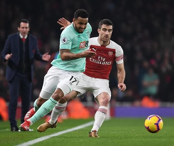Arsenal vs Bournemouth: Sokratis Clashes with Smith in Intense Premier League Showdown
