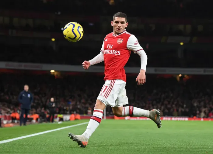 Framed Print : Arsenal vs Brighton & Hove Albion: Lucas Torreira in Action at Emirates Stadium (Premier League 2019-20) Framed Print : Arsenal vs Brighton & Hove Albion: Lucas Torreira in Action at Emirates Stadium (Premier League 2019-20)