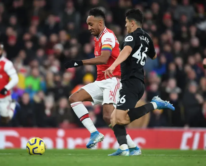 Framed Print : Arsenal vs Brighton: Premier League Showdown at Emirates Stadium
