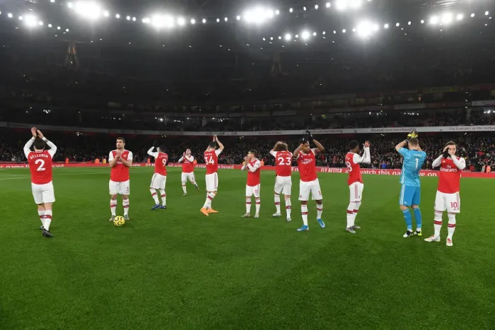 Framed Print : Arsenal vs Brighton: Premier League Showdown at Emirates Stadium (December 2019)