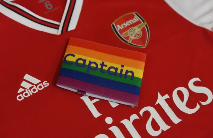 Framed Print : Arsenal vs Brighton: Rainbow Armband Unity at Emirates Stadium Framed Print : Arsenal vs Brighton: Rainbow Armband Unity at Emirates Stadium