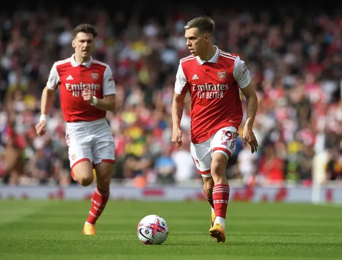 Framed Print : Arsenal vs Brighton: Trossard in Action - Premier League 2022-23