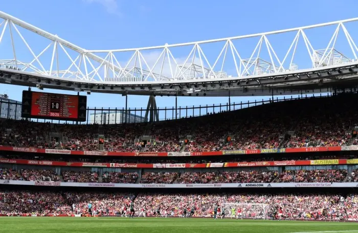 Framed Print : Arsenal vs Burnley: 2019-20 Premier League Match at Emirates Stadium