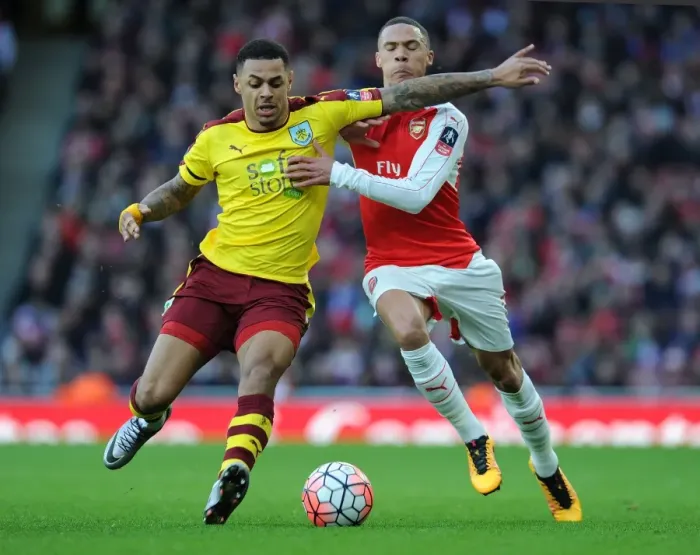 Framed Print : Arsenal vs. Burnley: FA Cup Fourth Round Clash at The Emirates