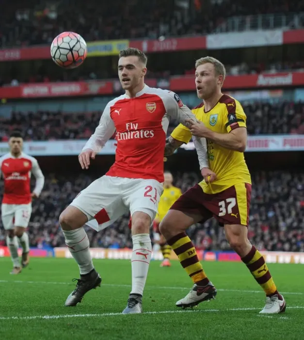 Framed Print : Arsenal vs. Burnley: FA Cup Fourth Round Clash at The Emirates Framed Print : Arsenal vs. Burnley: FA Cup Fourth Round Clash at The Emirates