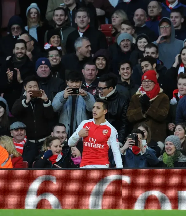 Framed Print : Arsenal vs Burnley: The FA Cup Showdown - Sanchez and Barton's Epic Altercation
