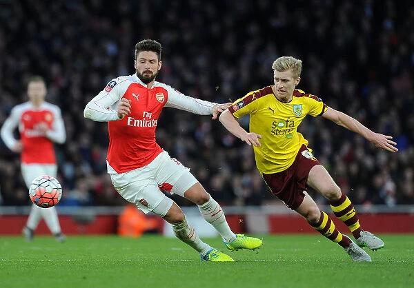 Arsenal vs Burnley: Giroud vs Mee - FA Cup Fourth Round Clash