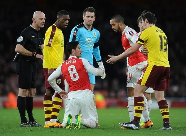 Arsenal vs. Burnley: Mikel Arteta and Joey Barton's Heated FA Cup Clash