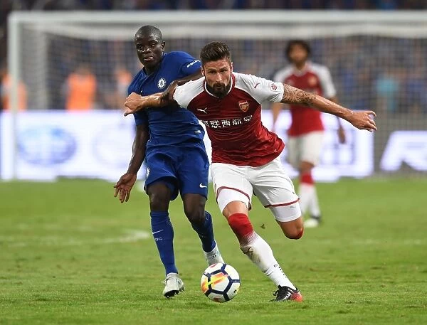 Arsenal vs Chelsea: A Battle between Giroud and Kante in Beijing's Pre-Season Friendly