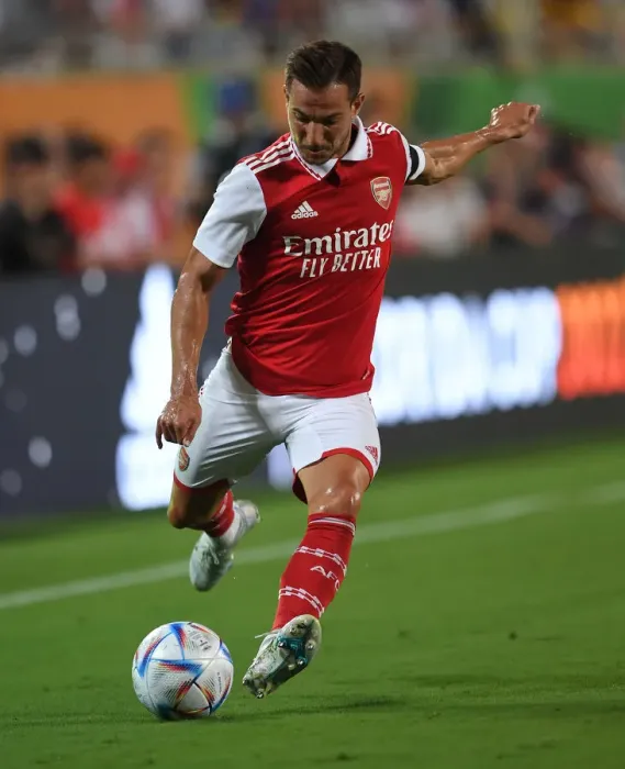 Framed Print : Arsenal vs. Chelsea: Cedric Soares in Action - Florida Cup 2022-23