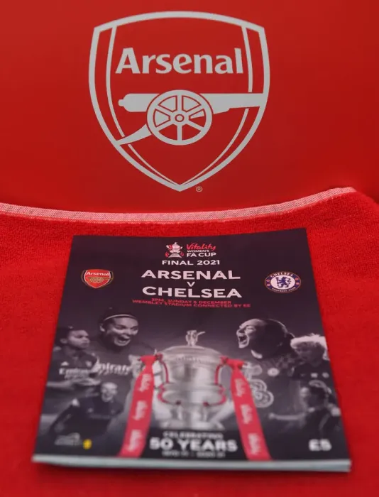Framed Print : Arsenal vs. Chelsea: FA Women's Cup Final at Wembley Stadium Framed Print : Arsenal vs. Chelsea: FA Women's Cup Final at Wembley Stadium