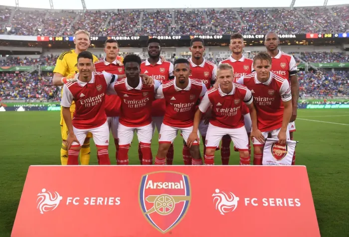 Framed Print : Arsenal vs. Chelsea: Florida Cup 2022-23 Pre-Season Clash at Orlando's Camping World Stadium