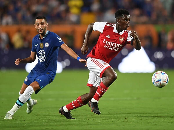 Arsenal vs. Chelsea: Florida Cup Clash - Nketiah vs. Ziyech