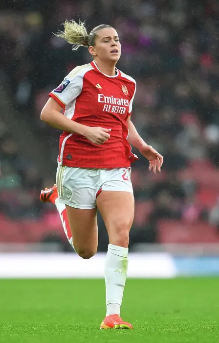 Framed Print : Arsenal vs. Chelsea: A Football Rivalry Ignites in the Barclays WSL at Emirates Stadium, 2023-24