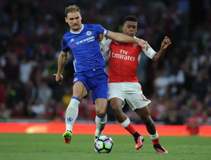 Framed Print : Arsenal vs. Chelsea: Iwobi vs. Ivanovic - A Premier League Showdown Framed Print : Arsenal vs. Chelsea: Iwobi vs. Ivanovic - A Premier League Showdown
