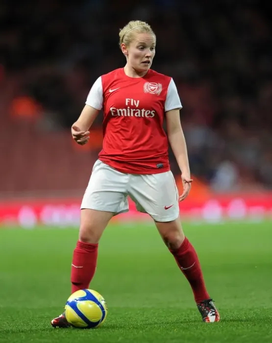 Framed Print : Arsenal vs Chelsea: Kim Little in Action for Arsenal Ladies in WSL Clash at Emirates Stadium