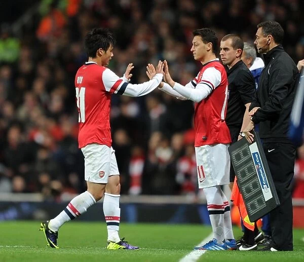 Arsenal vs Chelsea: Ozil Replaces Miyaichi in Capital One Cup