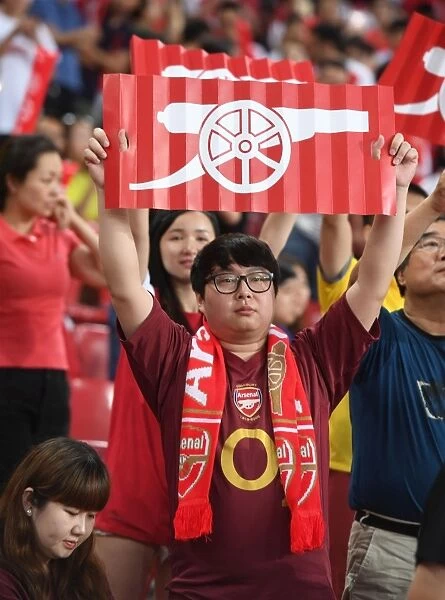 Arsenal vs. Chelsea: Passionate Fan Support in Beijing's Pre-Season Clash