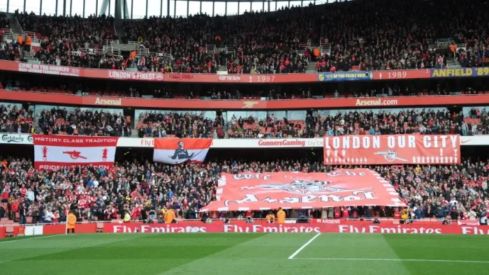 Framed Print : Arsenal vs Chelsea: Passionate Fans at the Emirates Stadium, Premier League 2011-12 Framed Print : Arsenal vs Chelsea: Passionate Fans at the Emirates Stadium, Premier League 2011-12