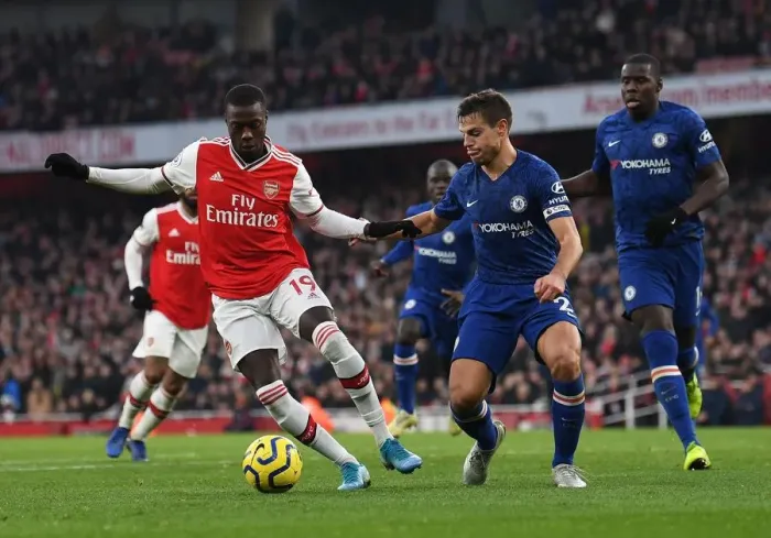 Framed Print : Arsenal vs. Chelsea: Pepe vs. Azpilicueta - Premier League Showdown at Emirates Stadium Framed Print : Arsenal vs. Chelsea: Pepe vs. Azpilicueta - Premier League Showdown at Emirates Stadium